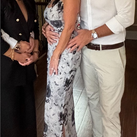 Miaou Black and White Floral Jumpsuit - Picture 2 of 7